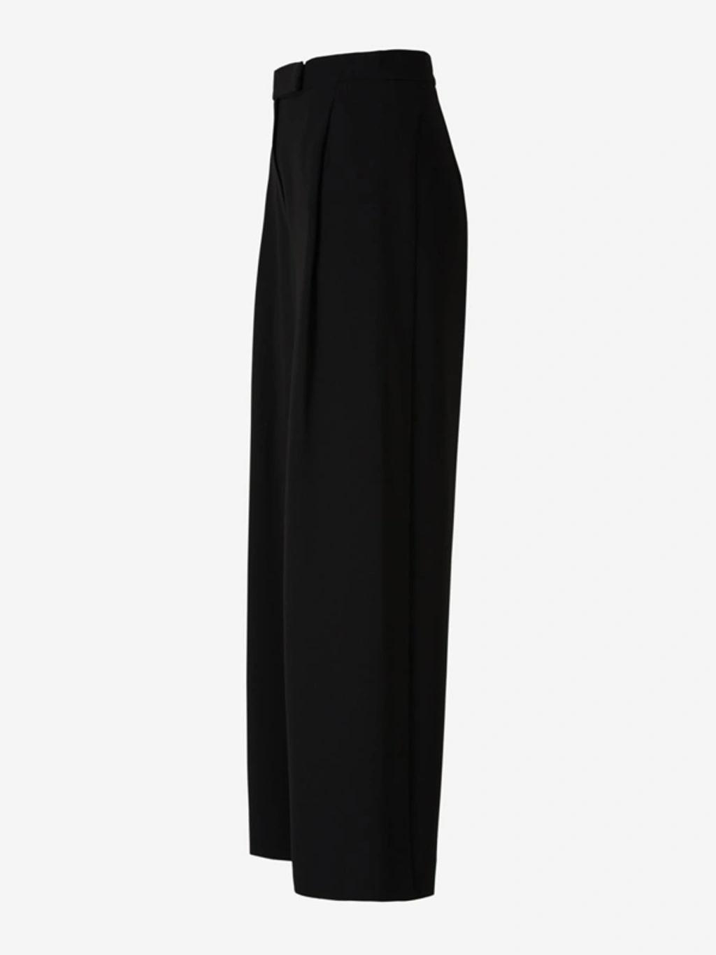 MAX MARA Crepe Pants In Black Product Image