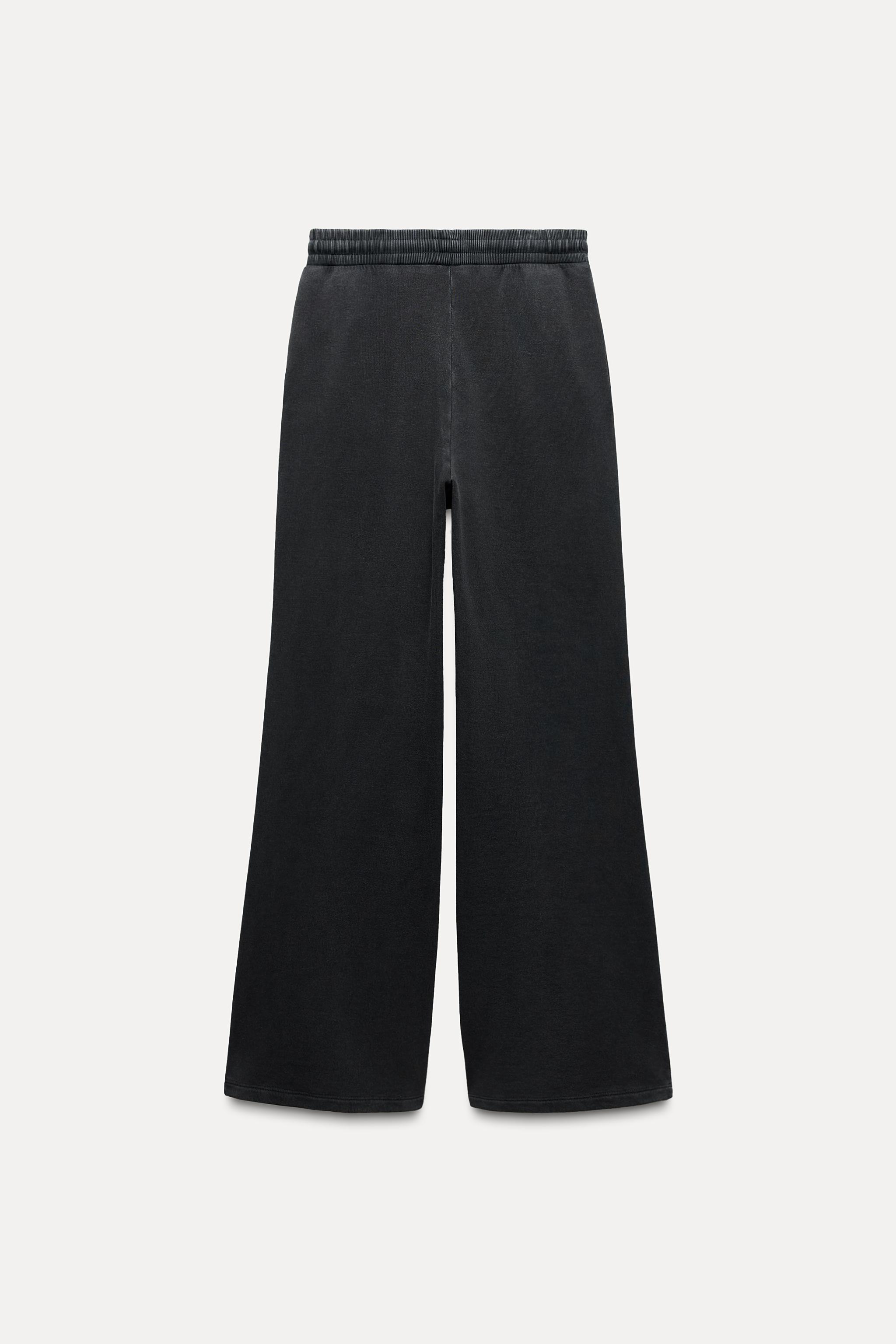 WASHED EFFECT JOGGER PANTS Product Image