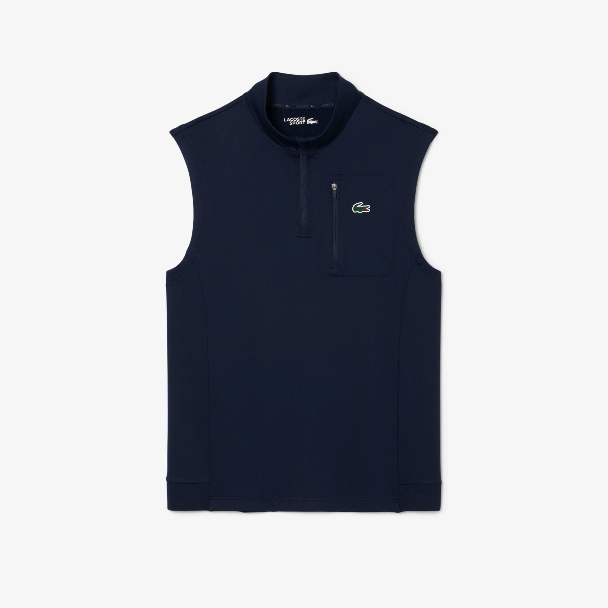 Quarter Zip Layering Golf Vest Product Image