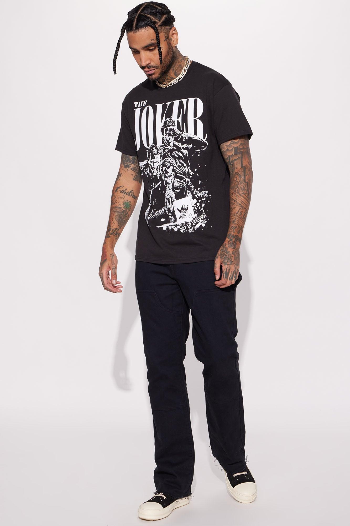 The Joker Why So Serious Short Sleeve Tee - Black Product Image