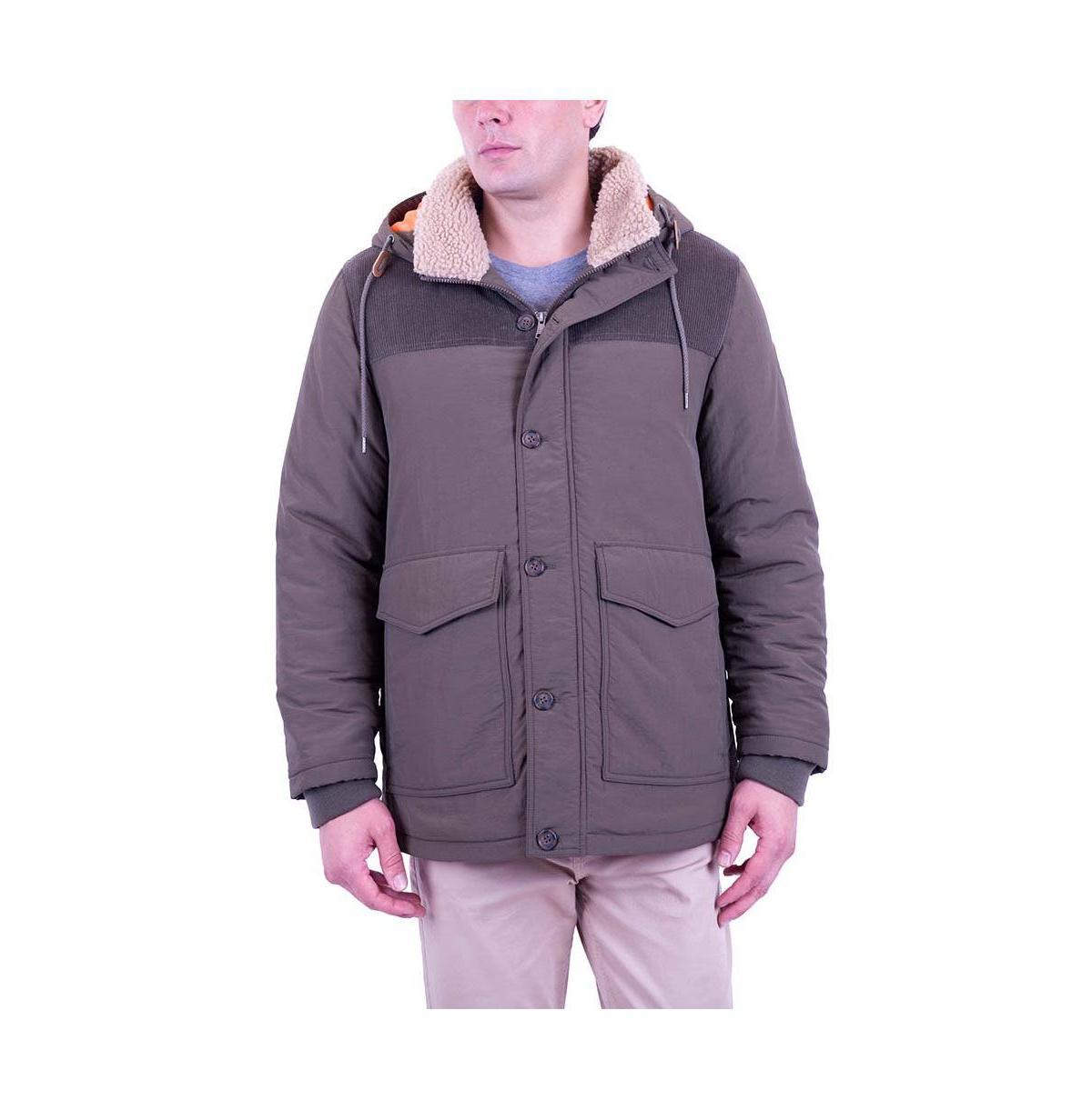 Mens Mountain and Isles Parka with Corduroy Combo Yoke Product Image