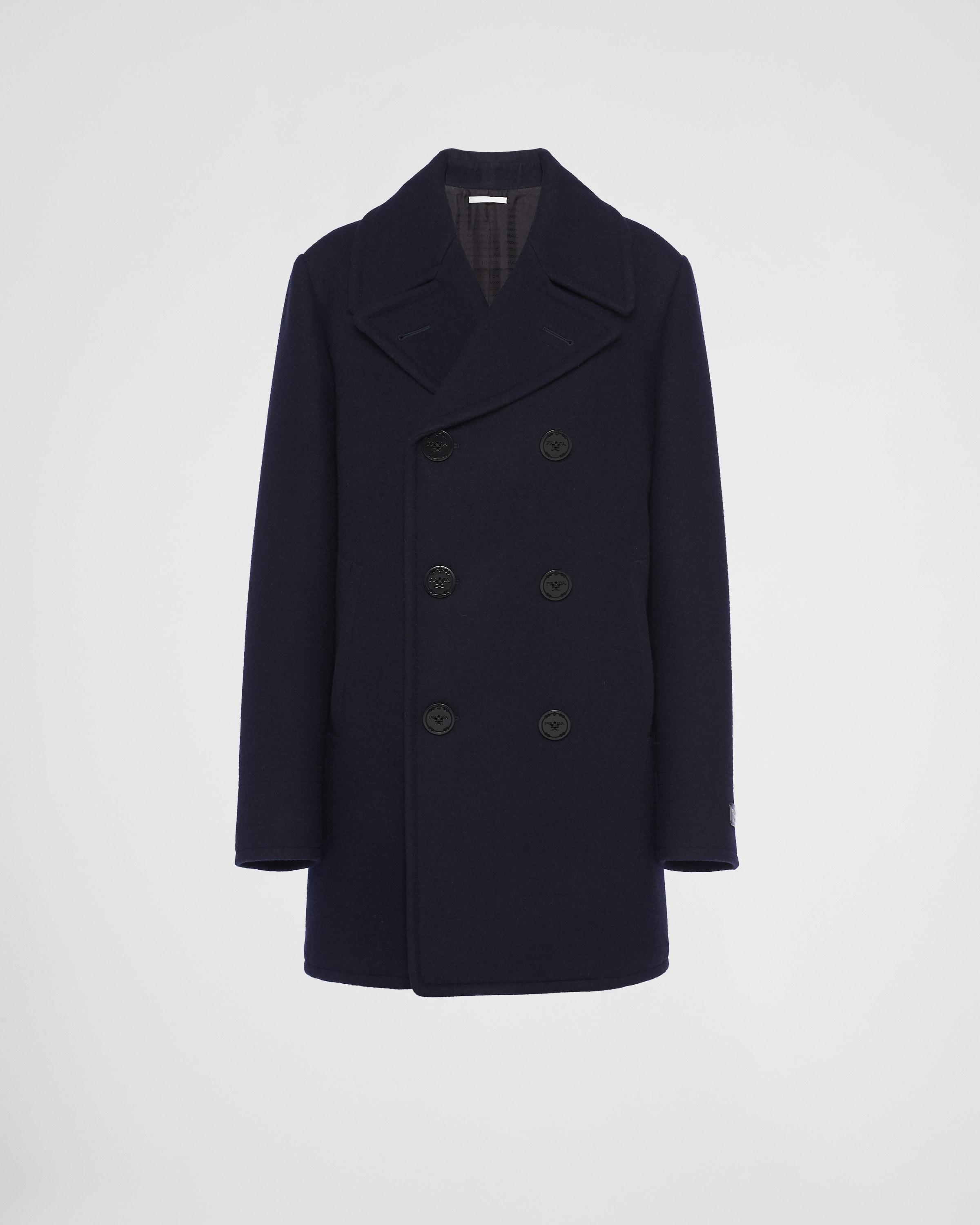 Double-breasted cloth peacoat Product Image