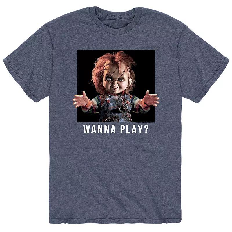 Mens Chucky Wanna Play? Tee Product Image