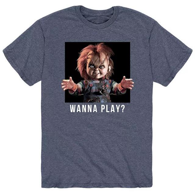 Mens Chucky Wanna Play? Tee Product Image