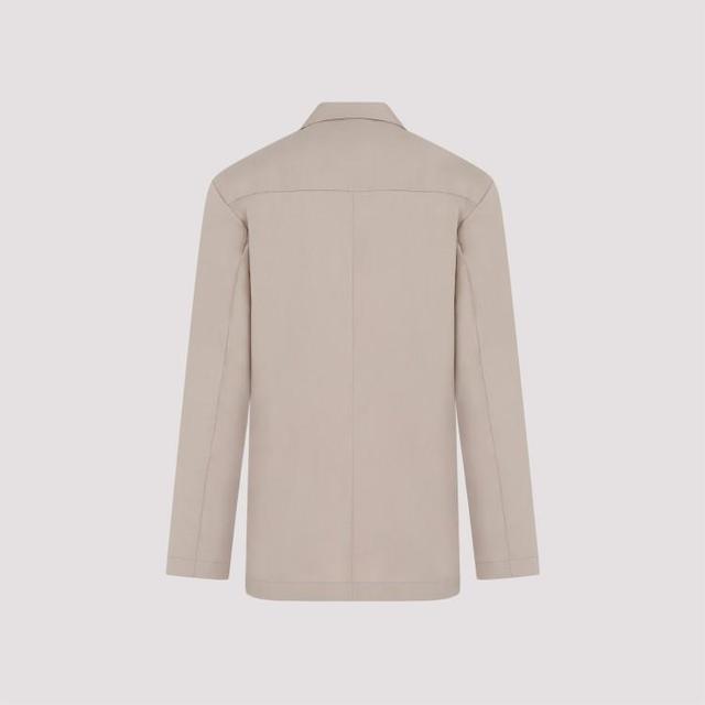 DRIES VAN NOTEN Cotton Jacket In Pink Product Image