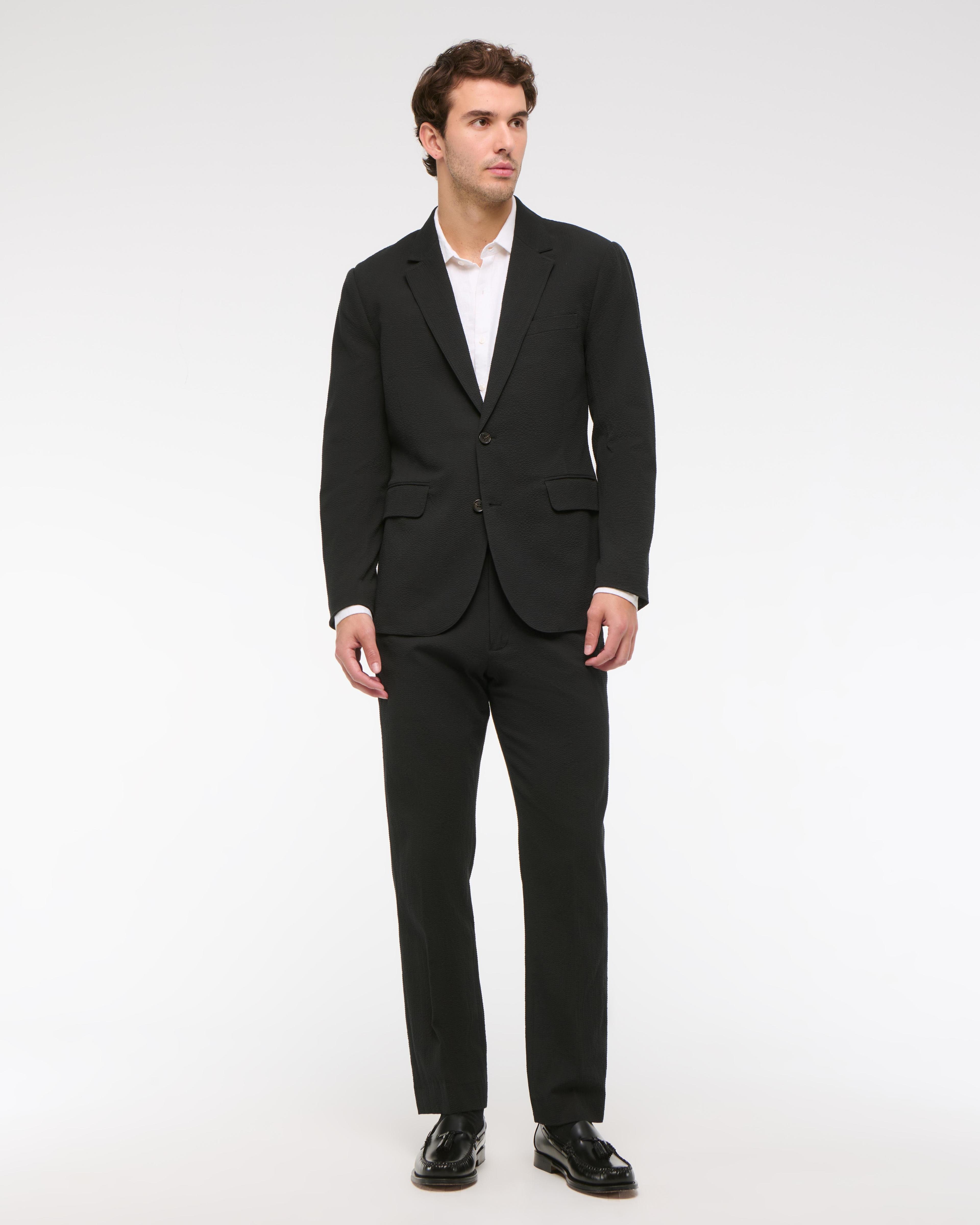 The A&F Collins Tailored Slim Blazer Product Image