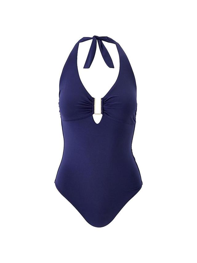 Womens Tampa Halterneck One-Piece Swimsuit Product Image