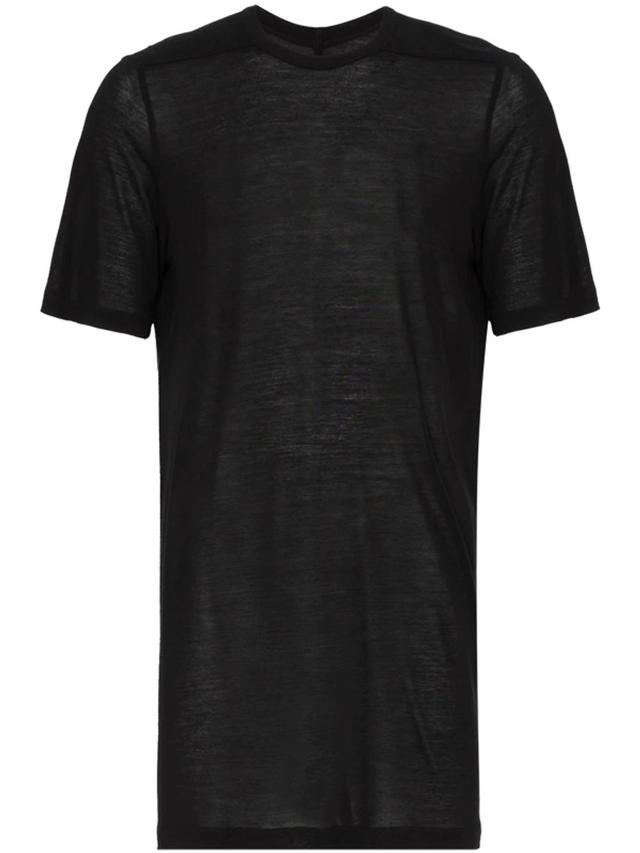 RICK OWENS Jersey T-shirt In Black Product Image