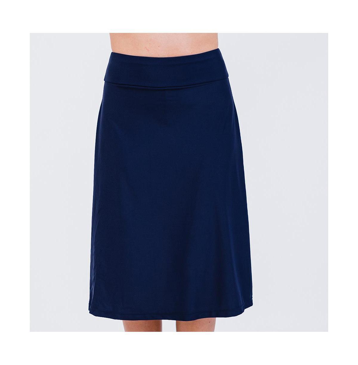 Calypsa Womens Long Swim Skort Product Image