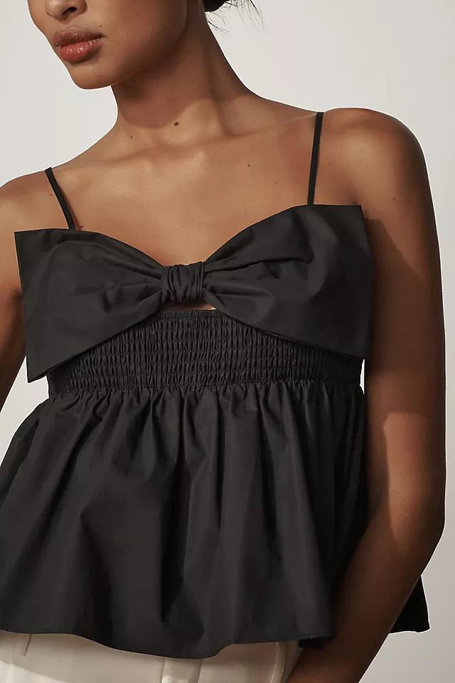 English Factory Bow Peplum Cami Product Image