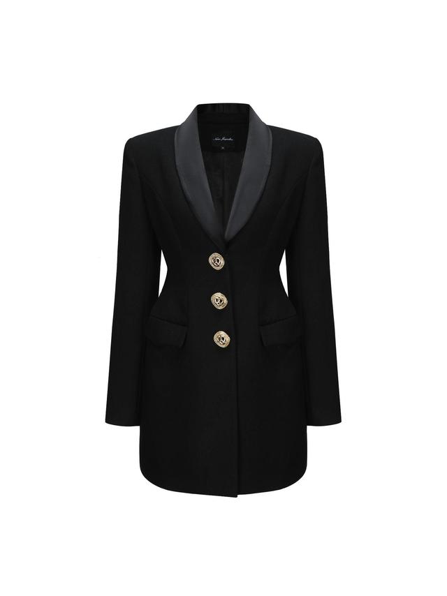 Sasha Suit Jacket (Black) Product Image