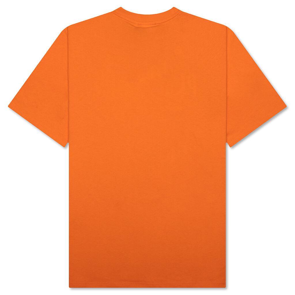 Puma x Pleasures Typo Tee - Orange Male Product Image