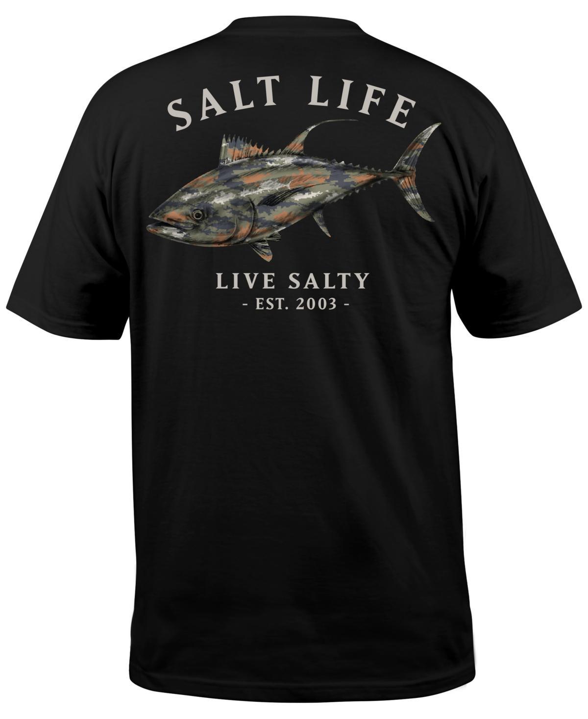 Salt Life Mens Tuna Journey Short-Sleeve Graphic Pocket T-Shirt Product Image