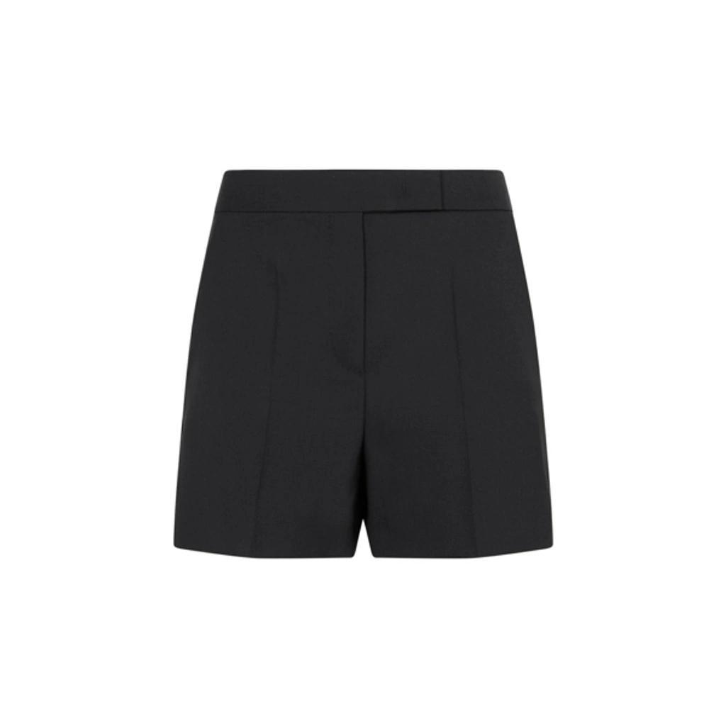 Amato Tailored Wool Blend Shorts In Black Product Image