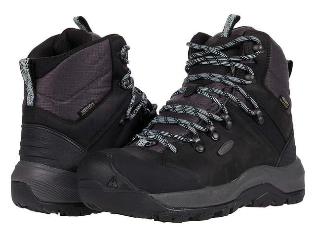 KEEN Revel IV Mid Polar Harbor Gray) Women's Shoes Product Image