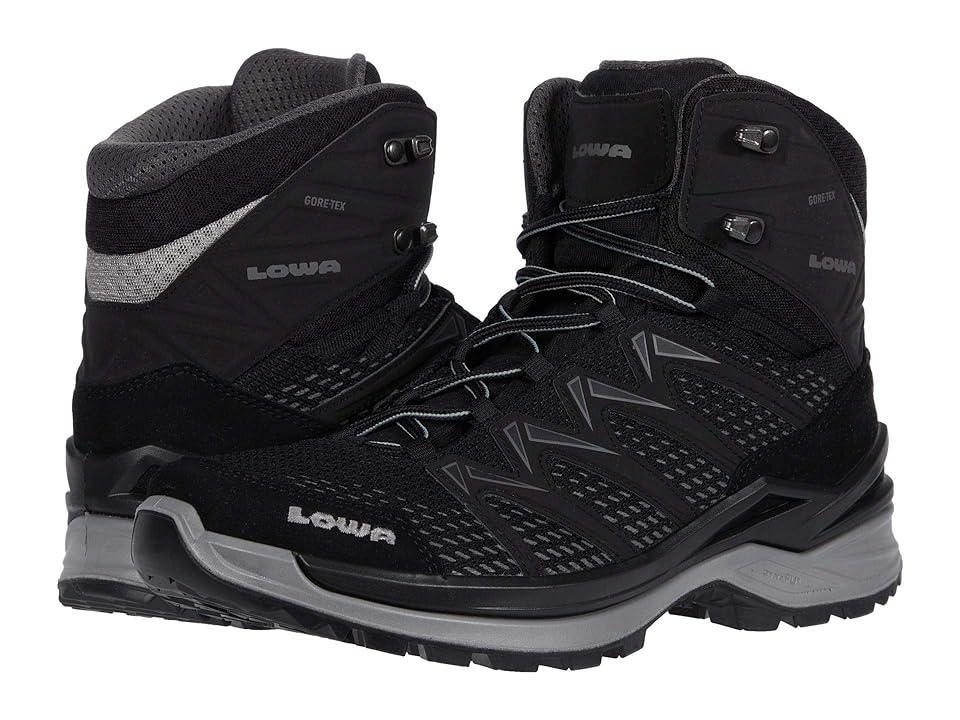 Lowa Innox Pro GTX Mid (Black/Grey) Men's Shoes Product Image