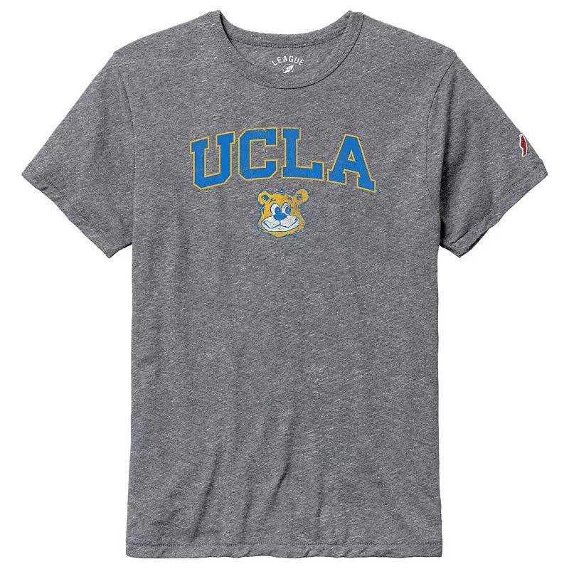 Mens League Collegiate Wear Heather Gray UCLA Bruins Tall Arch Victory Falls Tri-Blend T-Shirt Product Image