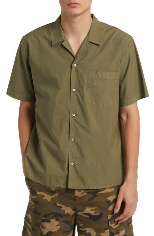 FRAME Cotton Short Sleeve Button-Up Camp Shirt Product Image