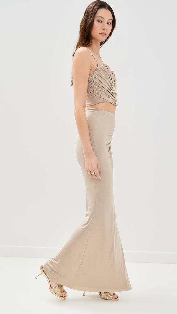 PatBO Dune Jersey Long Skirt | Shopbop Product Image