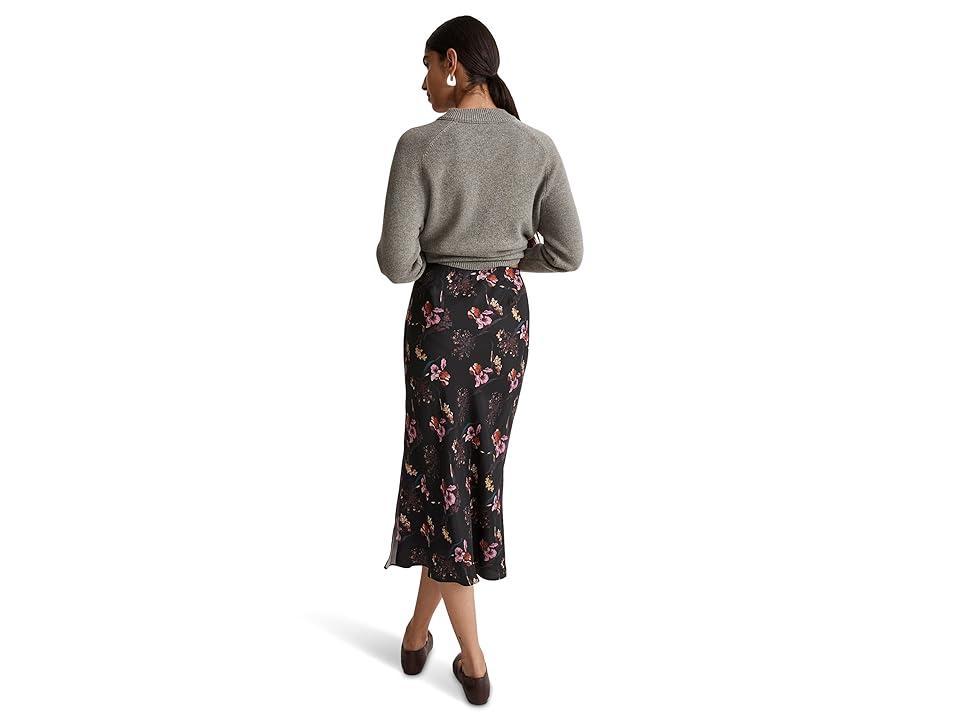 Madewell Layton Floral Midi Slip Skirt Product Image