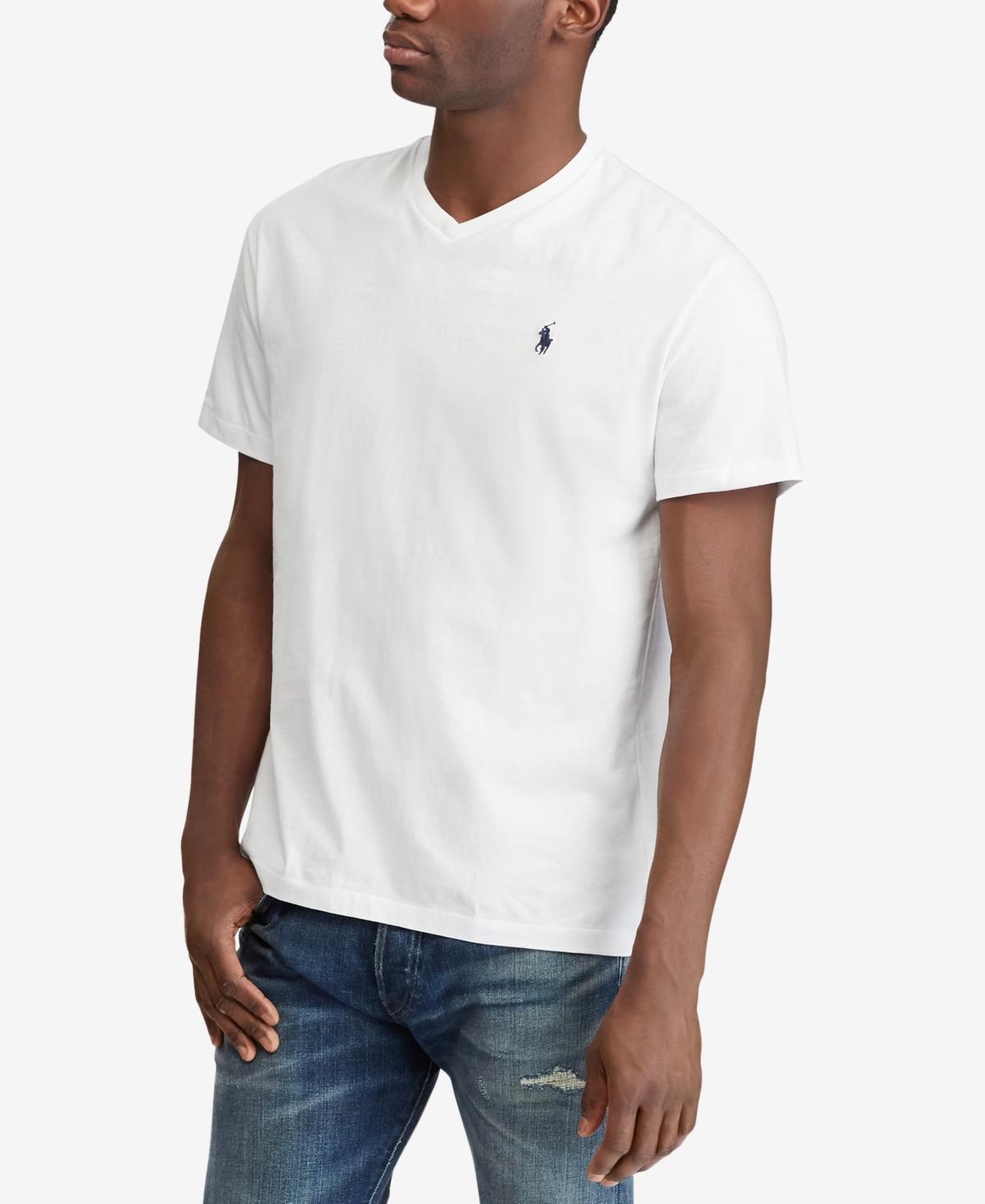 Polo Ralph Lauren Classic Fit Short Sleeve V-Neck T Product Image