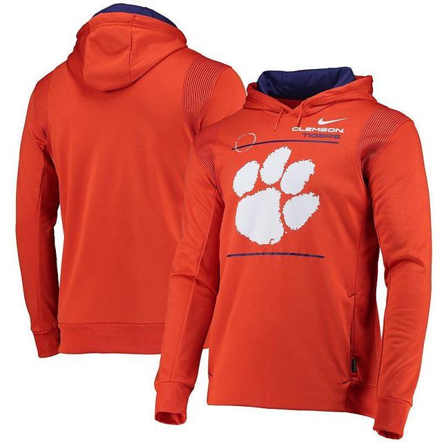 Mens Nike Clemson Tigers 2021 Team Sideline Performance Pullover Hoodie Product Image