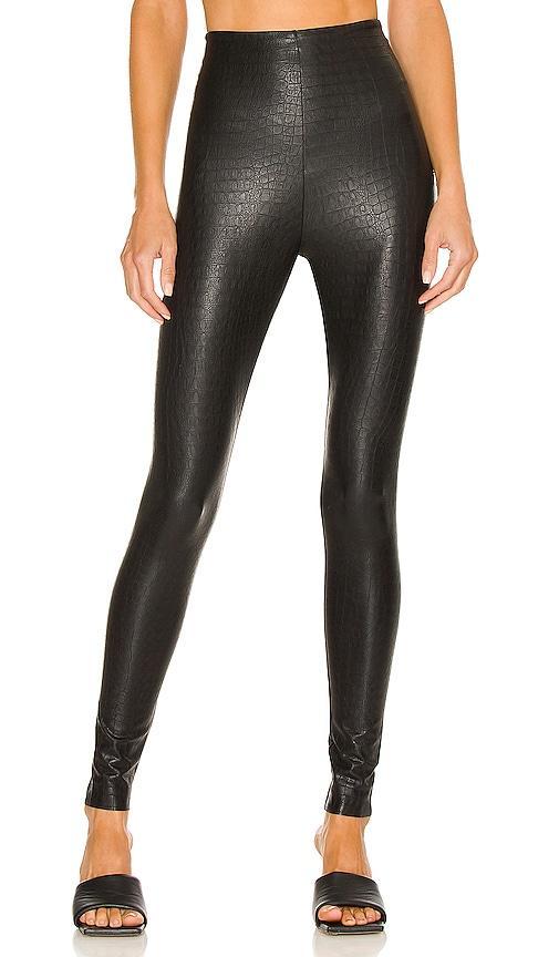 Commando Faux Leather Animal Legging Size L, S. Product Image