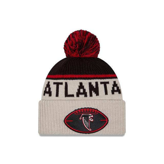 Atlanta Falcons 2024 Cold Weather Historic Pom Knit Hat Male Product Image