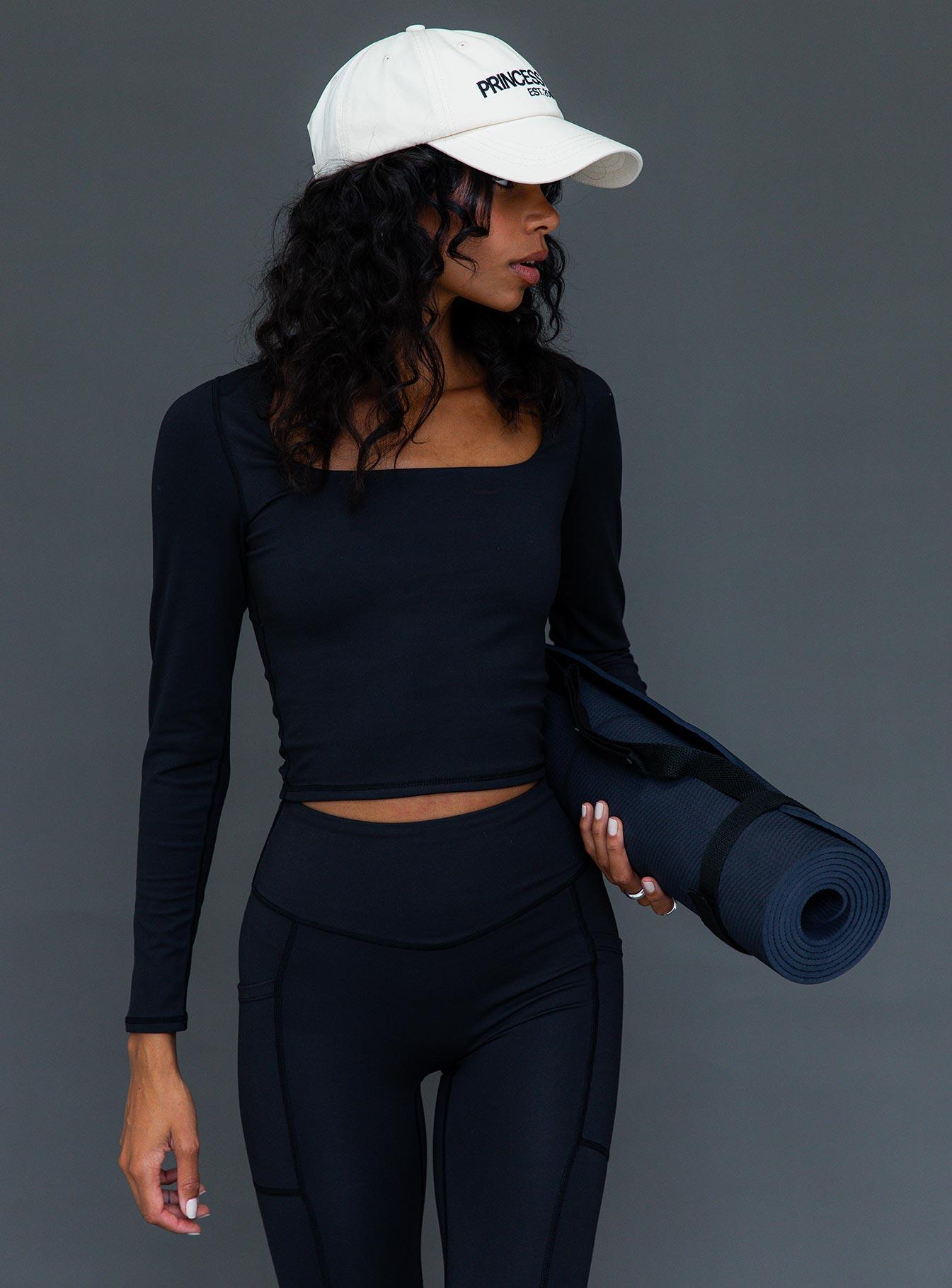 Thriving Activewear Top Black Product Image