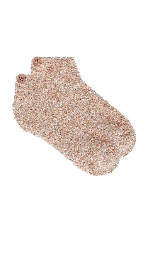 CozyChic Heathered Tennis Socks Product Image