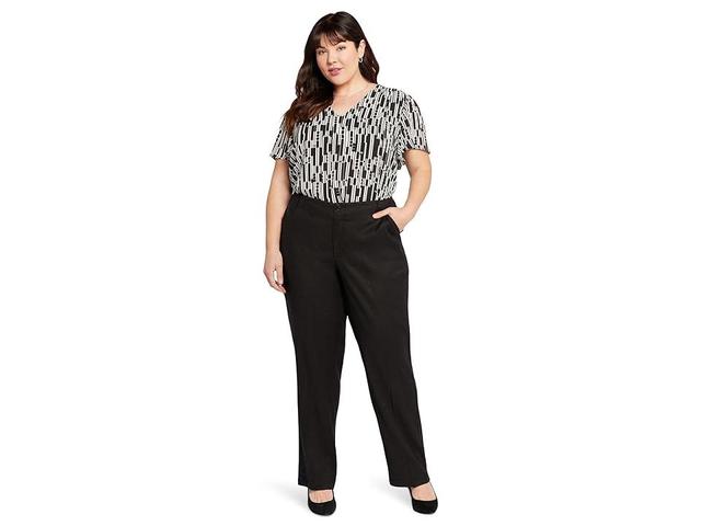 NYDJ Plus Marilyn Trouser Women's Dress Pants Product Image