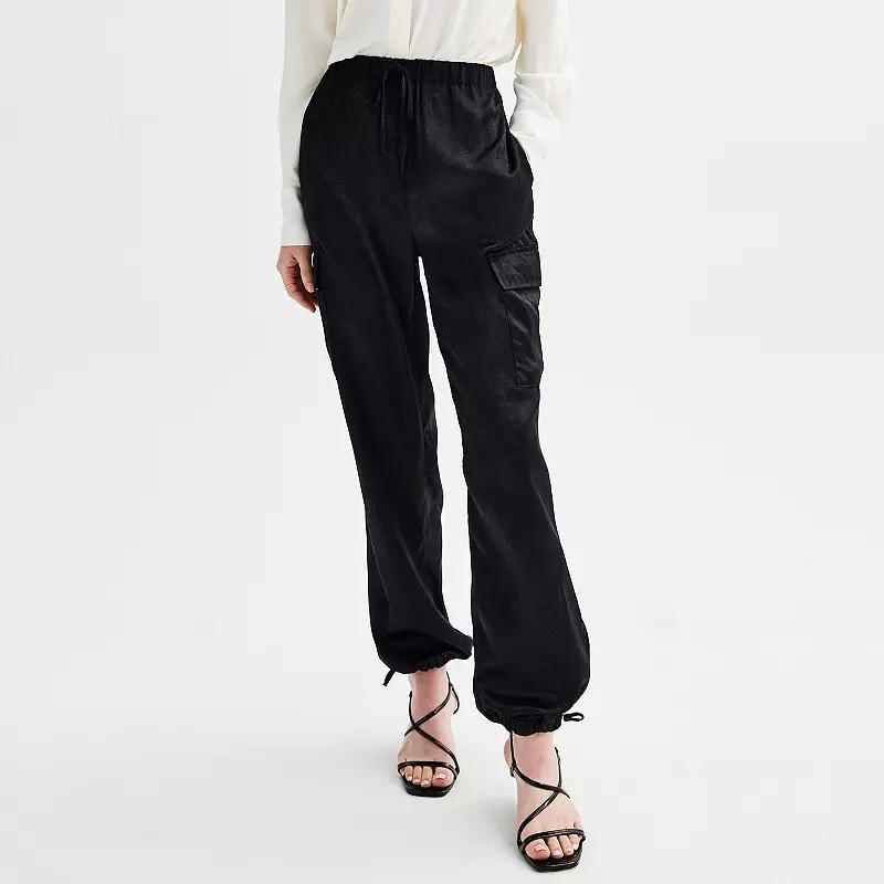 Womens Rachel Roy Cargo Soft Pants Product Image