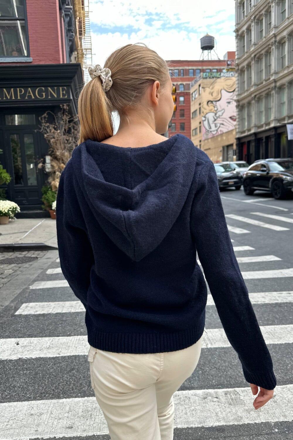 Alana Wool Zip-up Sweater Product Image