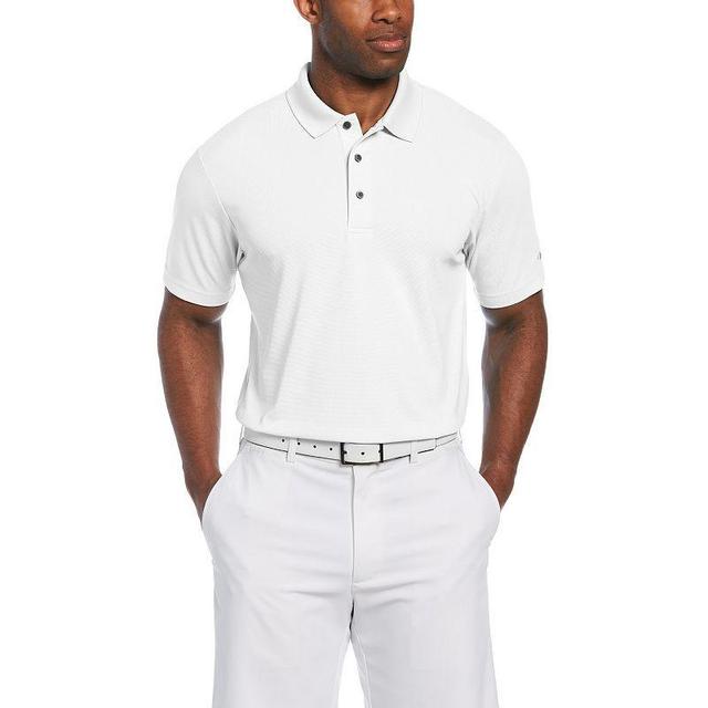 Mens Grand Slam Off Course Slim-Fit Textured Golf Polo Product Image