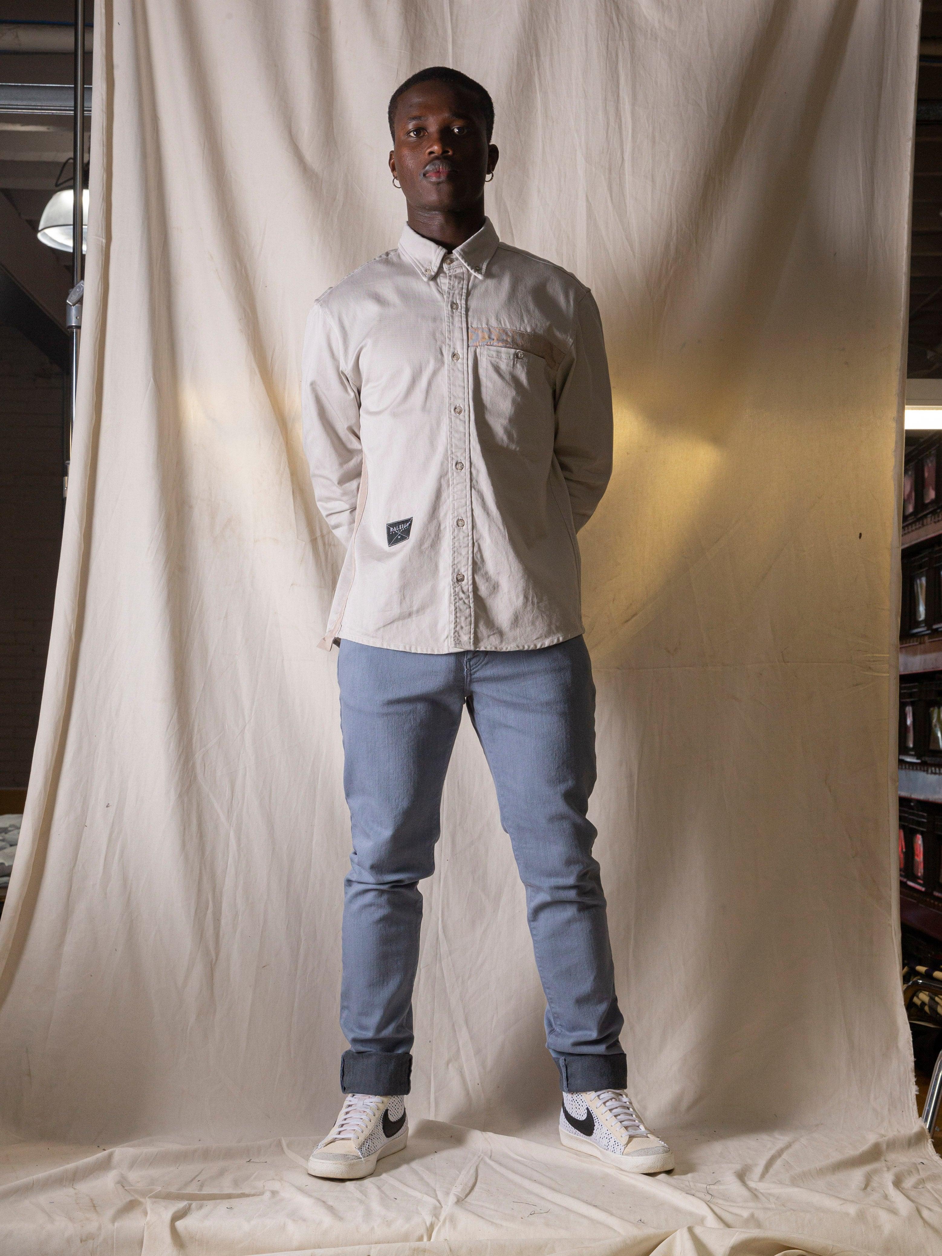 Buttonup | Parchment Twill Male Product Image