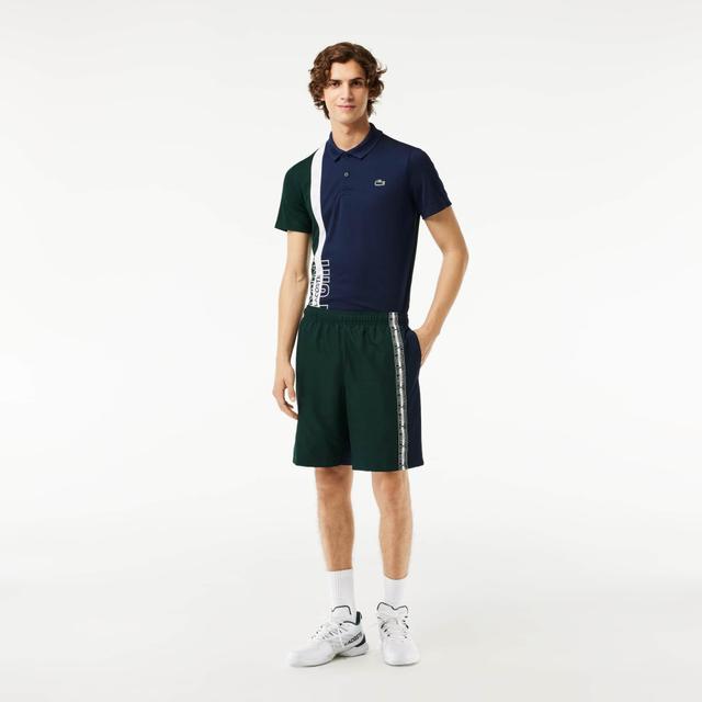 Regular Fit Recycled Fiber Tennis Shorts Product Image