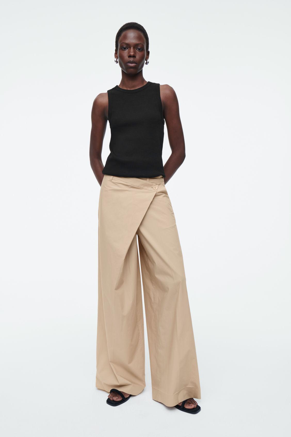 ASYMMETRIC WRAP PANTS Product Image