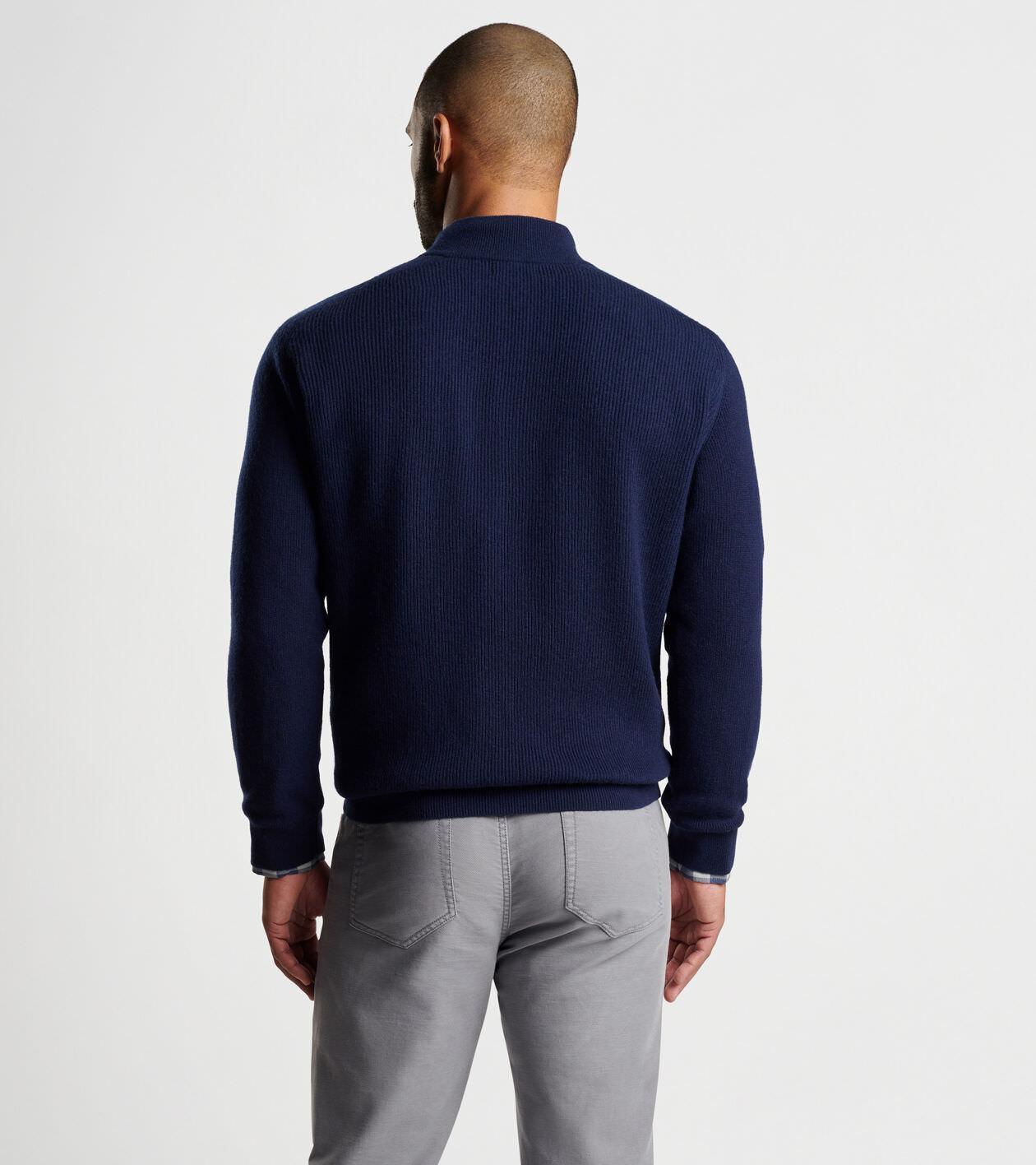 Ruxton Rib Button Mock Sweater Product Image