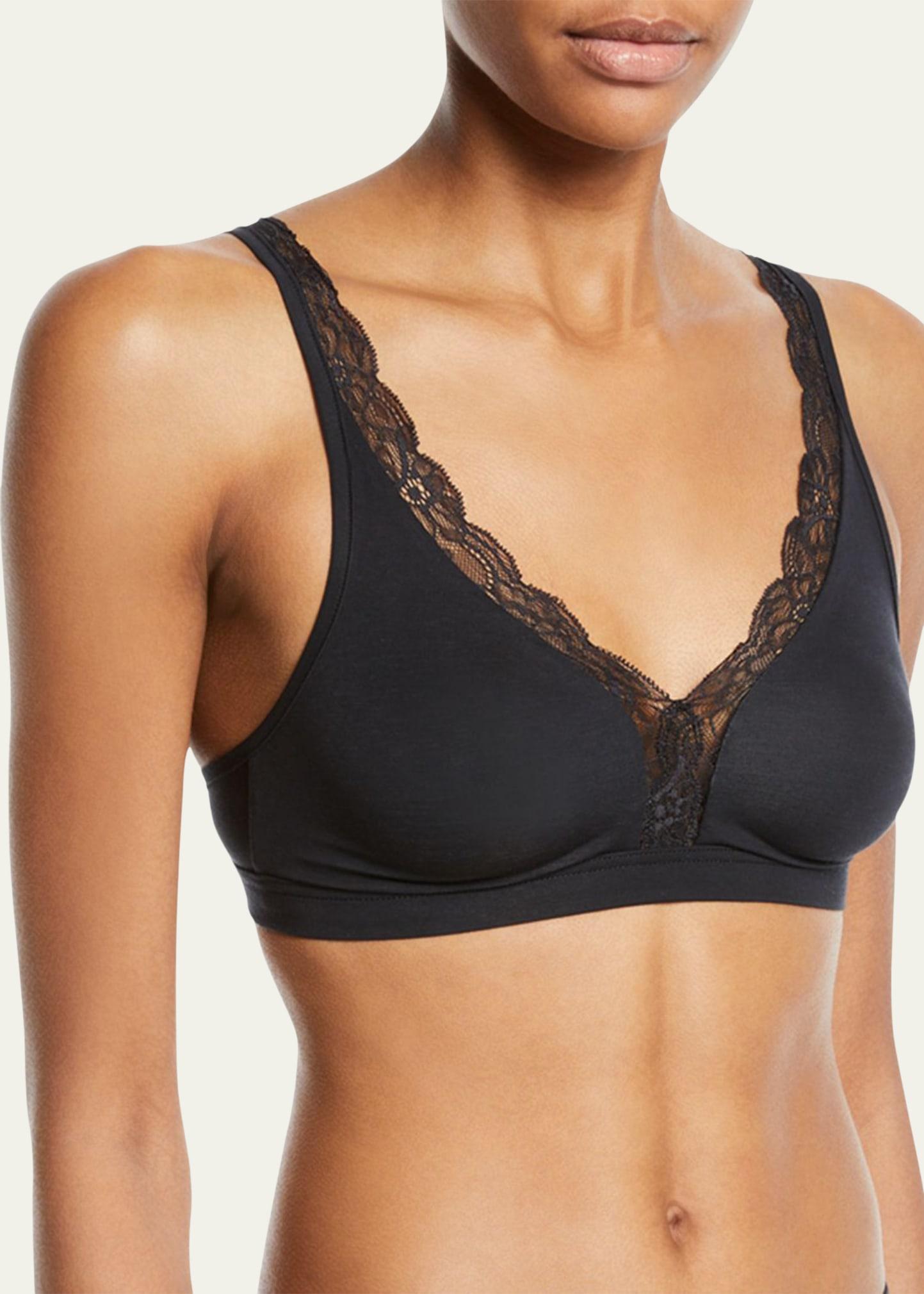 Hanro Cotton Lace Soft Cup Wireless Bra Product Image