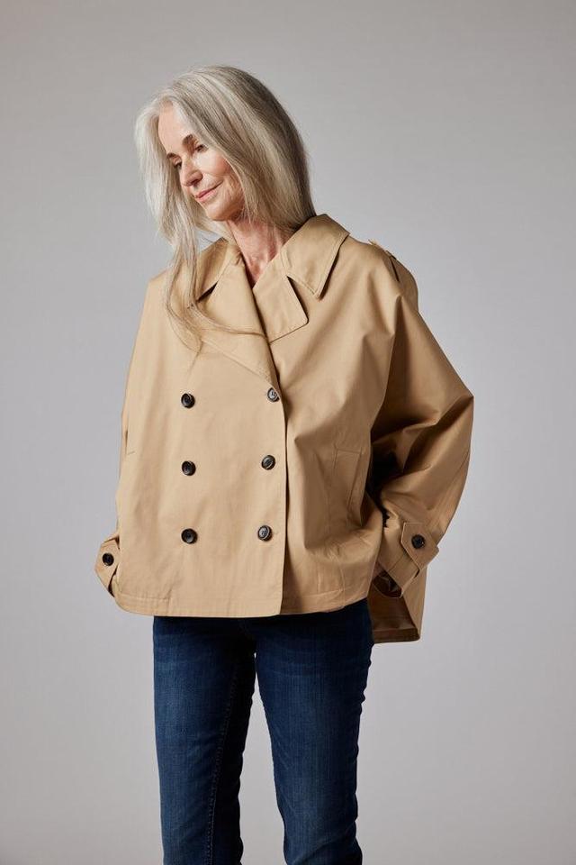 The Oversized Twill Trench Product Image