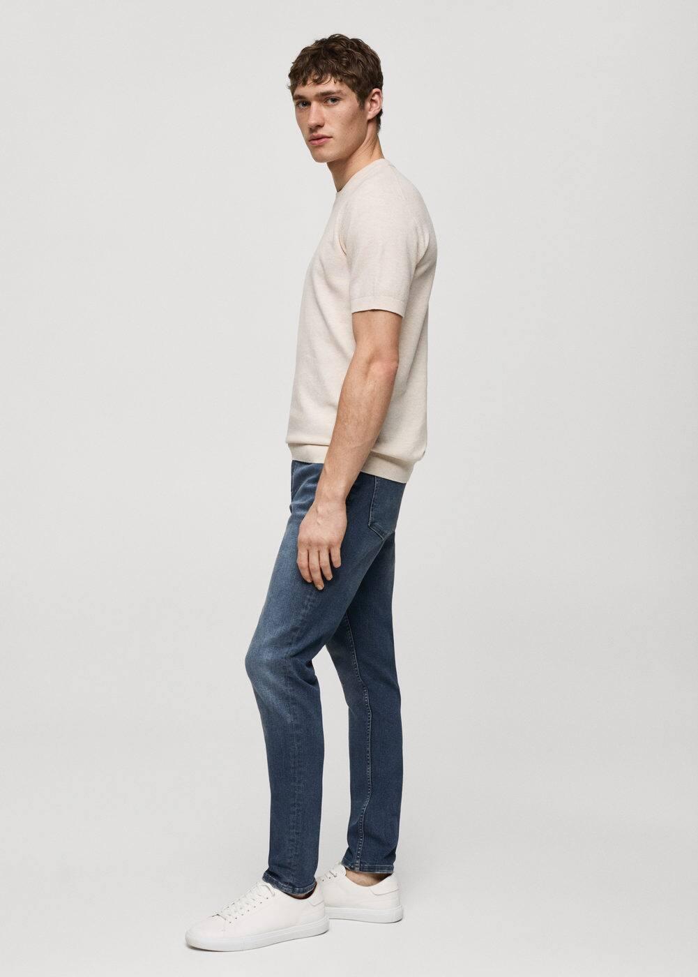 MANGO MAN - Jude skinny-fit jeans indigo blueMen Product Image