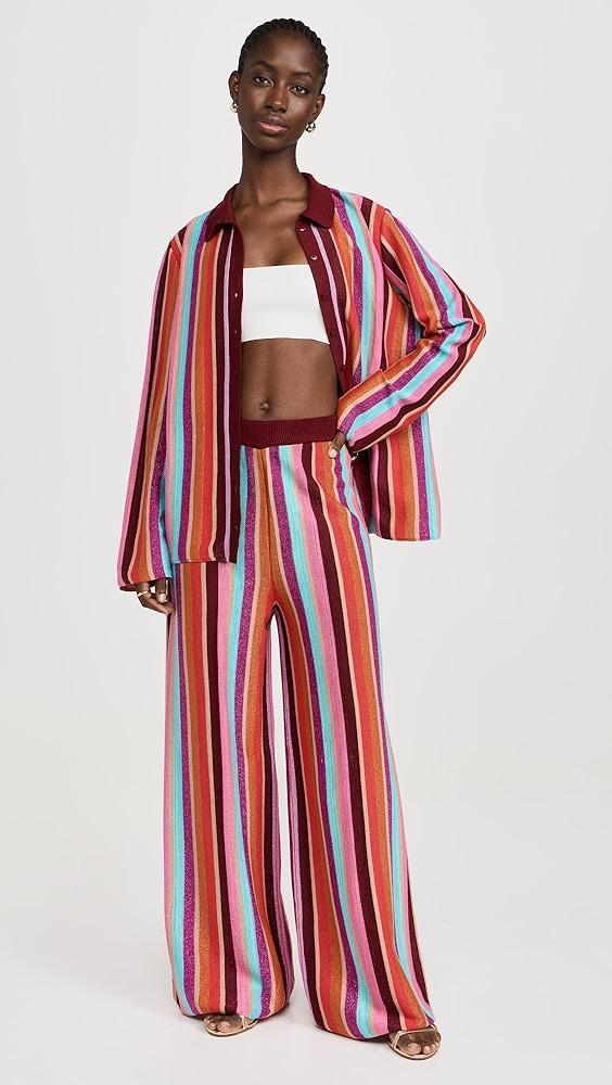 DRESS TO Magic Stripe Knit Pants | Shopbop Product Image