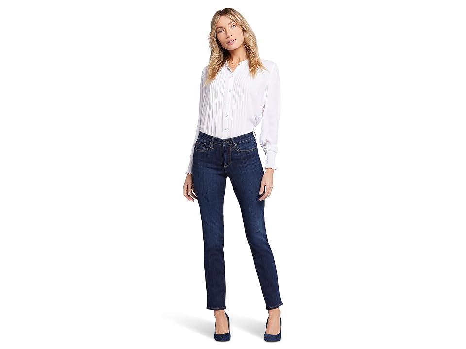 NYDJ Sheri Slim Mid Rise Stretch Denim Jeans Product Image