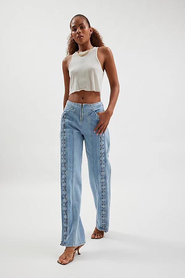 Lioness Daydream Tie Up Jean Womens at Urban Outfitters Product Image