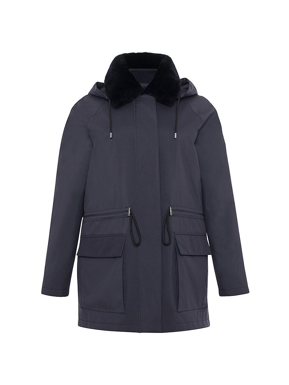 Womens Parka with Detachable Hood Product Image