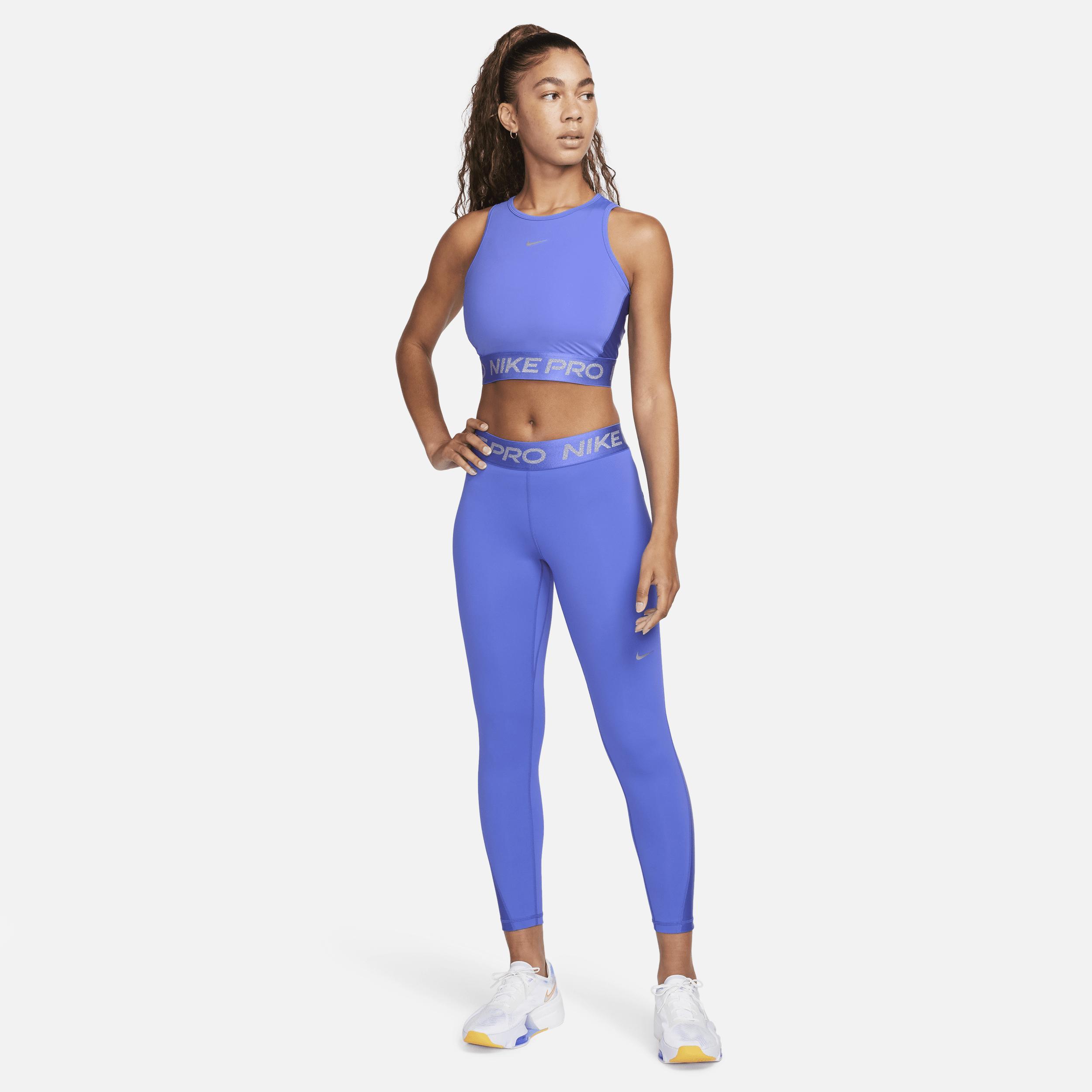 Women's Nike Pro Dri-FIT Cropped Tank Top Product Image