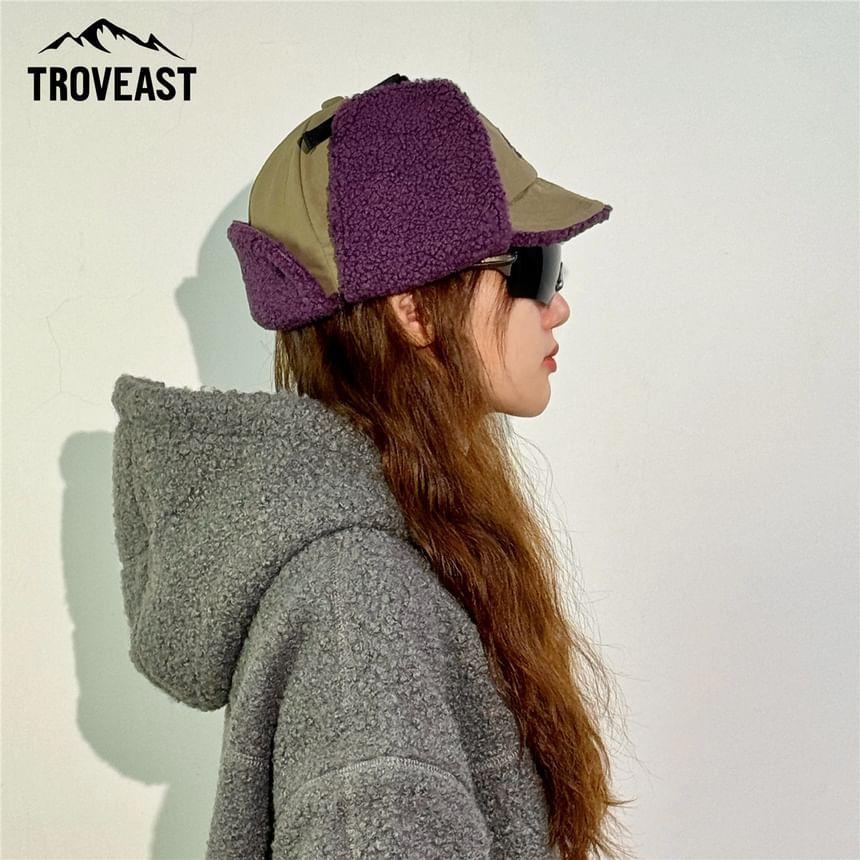 Panel Fleece Trapper Cap Product Image