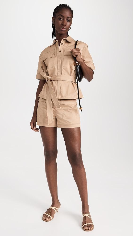 Tanya Taylor Chase Shorts | Shopbop Product Image