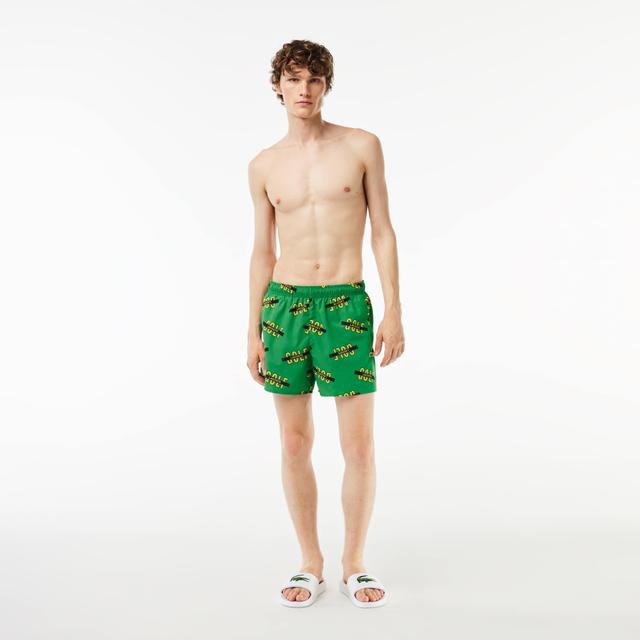 Men's Printed Swim Trunks Product Image