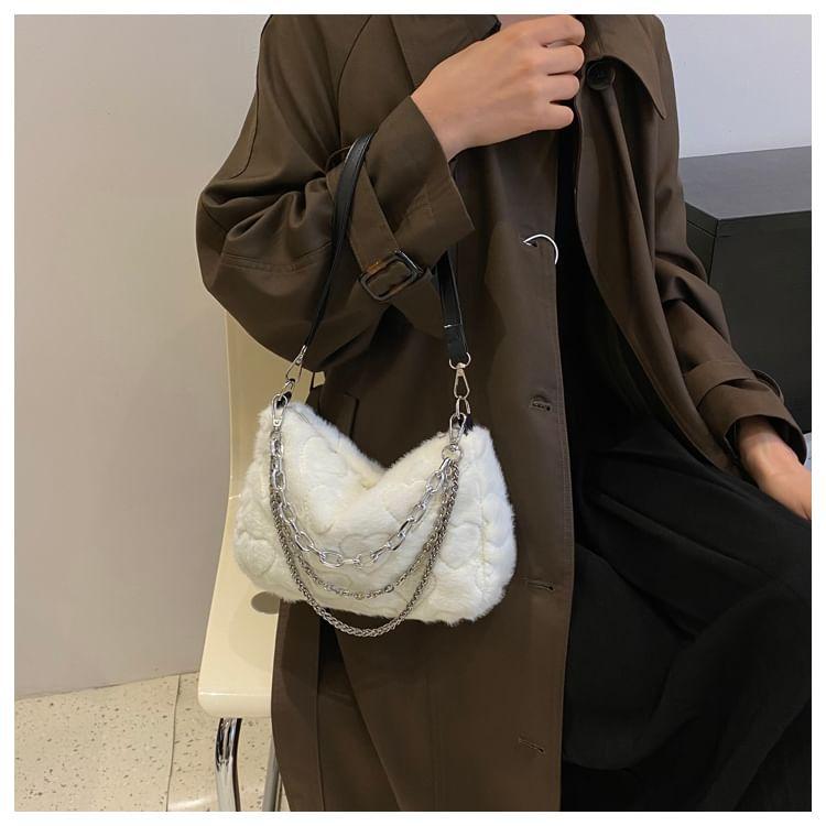 Fluffy Chain Shoulder Bag Product Image